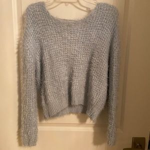 Light Blue Warm and Cozy Sweater